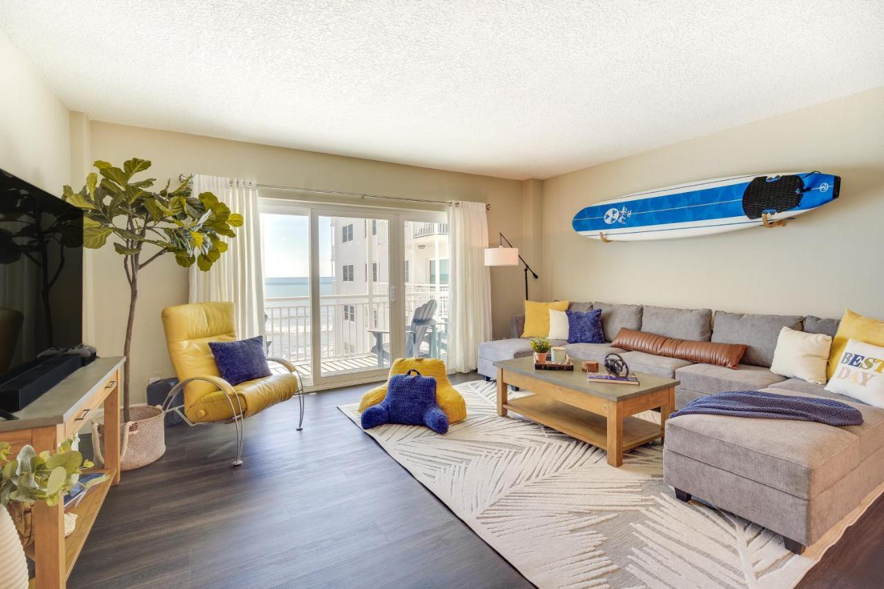 Oceanfront Satellite Beach Condo With Balcony, Views Exterior foto